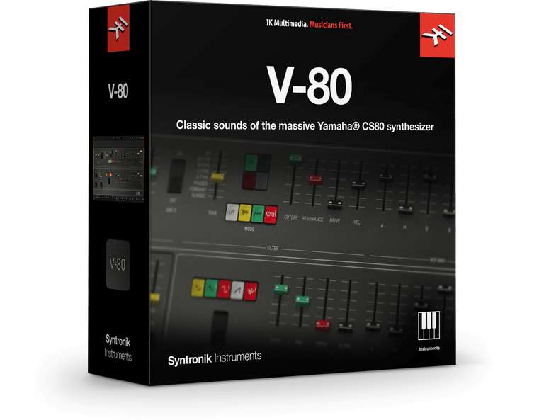Музыкальный плагин Syntronik V-80 от IK Multimedia бесплатно