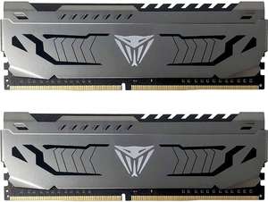 Оперативная память Patriot Memory DDR4 16Gb (2x8Gb) 3200MHz pc-25600 Viper Steel (PVS416G320C6K)