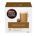 [Оренбург] Кофе в капсулах Nescafe Dolce Gusto Cafe Au Lait 16 порций
