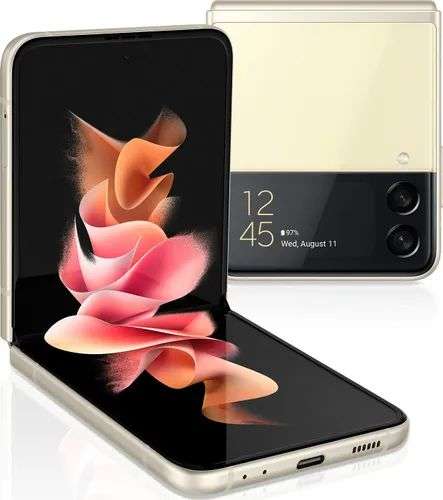 Смартфон Samsung Galaxy Z Flip3 8/256GB, бежевый
