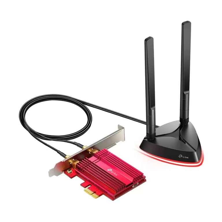 Wi-Fi адаптер + Bluetooth TP-LINK Archer TX3000E + возврат 1435 бонусов