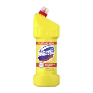 Скидка 99% на 1 единицу Domestos Лимонная свежесть, 1.5 л, при покупке товаров из подборки от 299₽ (1 раз на аккаунт)