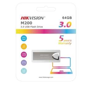 Флешка Hikvision 64GB USB 3.0 HS-USB-M200 64G U3 (с Бонусами 229₽)