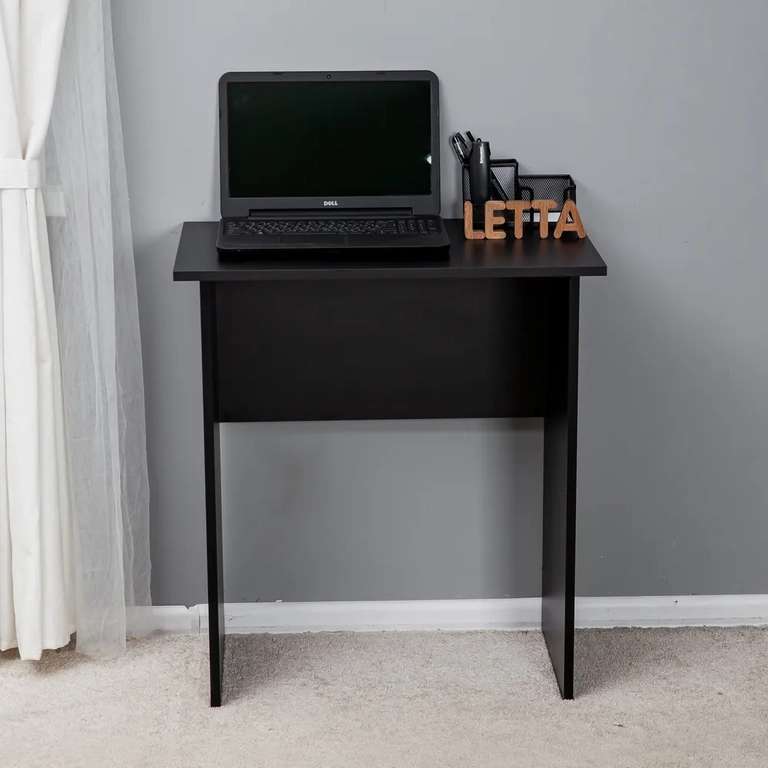 Письменный стол Letta, 68х40х75 см, черный