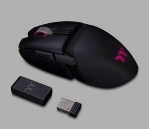 Мышь беспроводная Thermaltake Argent M5 Wireless RGB Gaming Mouse, черный, GMO-TMF-HYOOBK-01