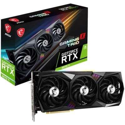 Видеокарта MSI GeForce RTX 3070 Ti GAMING X TRIO 8.0 GB Enthusiast