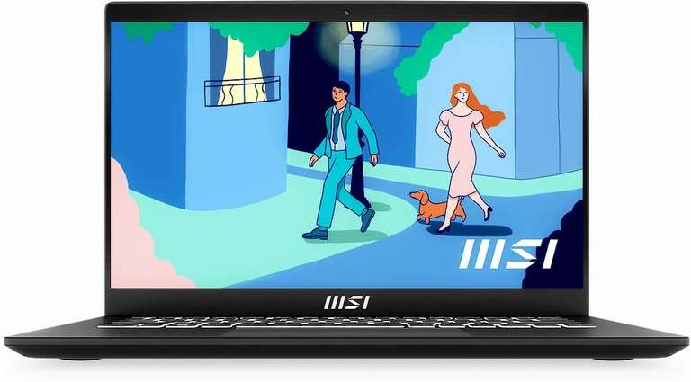 Ноутбук MSI Modern 14 C12M-233XRU (14", IPS, Intel i3-1215U, 8ГБ, 256ГБ SSD, Intel UHD Graphics, noOS)