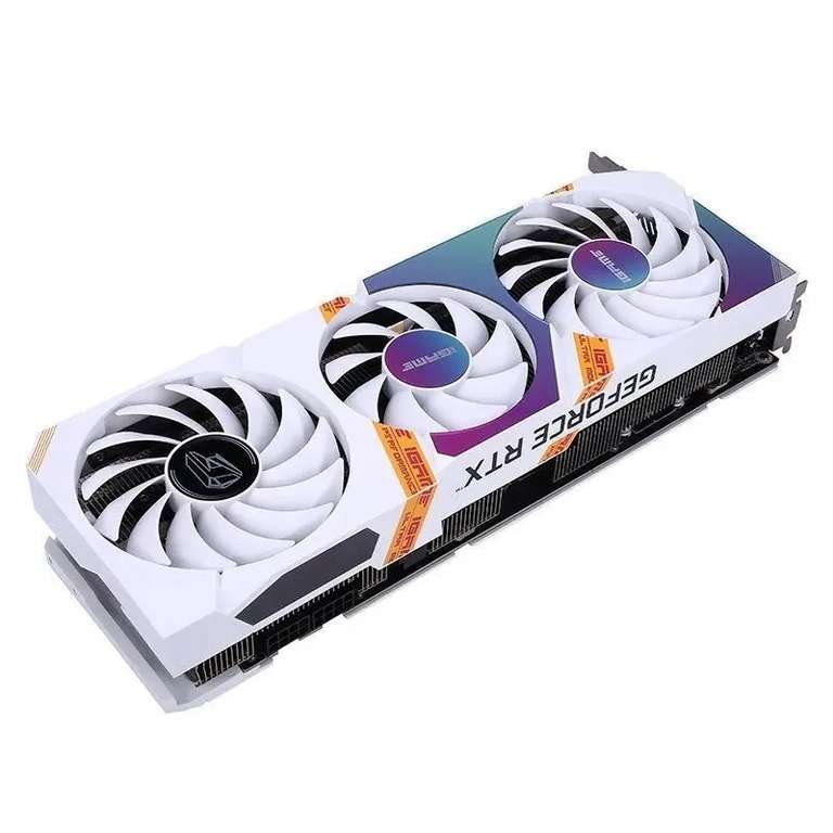 Видеокарта Colorful GeForce RTX 3070 8 ГБ (iGame GeForce RTX 3070 Ultra W) (из-за рубежа) (цена с ozon картой)
