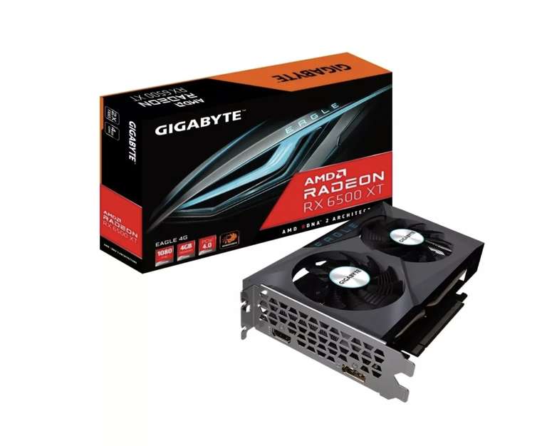 [Мск и Обл] Видеокарта GIGABYTE AMD Radeon RX 6500 XT
