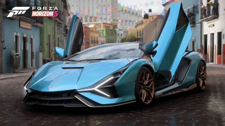 [Xbox One] Lamborghini Sián Rosdster бесплатно в Forza Horizon 5