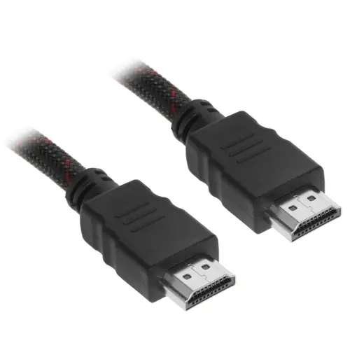 Скидка на HDMI кабели Rombica (1-5м) в оплетке, например 1м - 250р, 5м - 550р