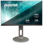 Монитор Digma DM-MONB2708 27" 2560x1440, 16:9, IPS, 75 Гц, 300 кд/м2, 5 мс (Рассрочка 6 месяцев)