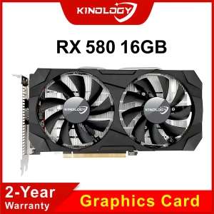 Видеокарта Kinology RX 580, 16 ГБ, 2048SP, RX588 GPU 16G