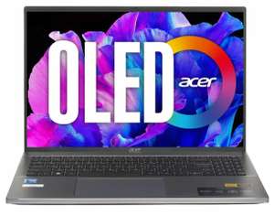 Ноутбук Acer Swift Go 16 SFG16-71-54BD (3200x2000, OLED, Core i5-13420H, RAM 16 ГБ, SSD 512 ГБ, Intel Iris Xe Graphics, Win 11 Home)