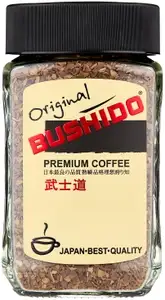 Кофе растворимый Bushido Original, стеклянная банка, 100 г