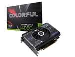 Видеокарта Colorful GeForce RTX 4060 8 ГБ (GeForce RTX 4060 Mini 8GB-V) (цена c озон картой) из-за рубежа