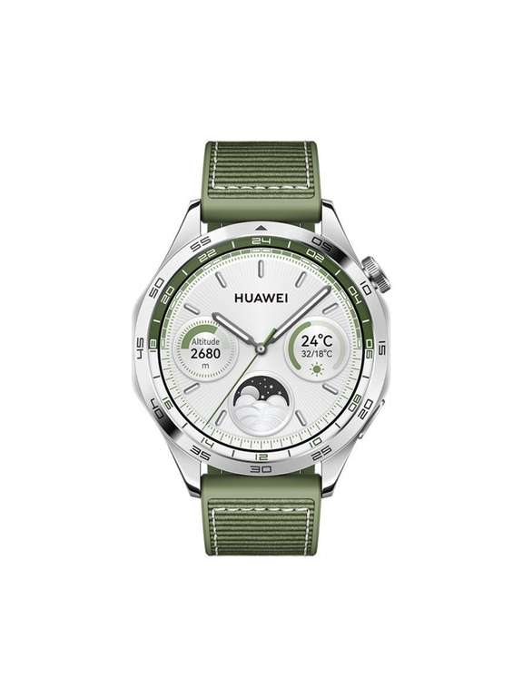 Смарт-часы HUAWEI Watch GT4 Зелёные/Черные в описании (самовывоз из М.Видео, требуется товар-добивка)