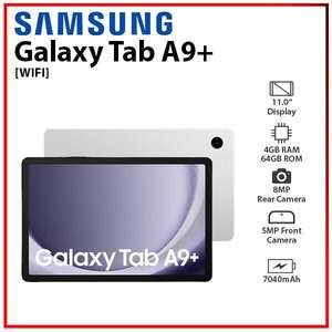 11" Планшет Samsung Galaxy Tab A9+ (2023), 4/64 ГБ, Wi-Fi, Android, графитовый