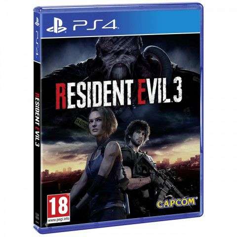 [PS4] Игра Capcom Resident Evil 3 (до 748₽ с баллами)