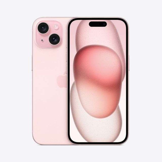Смартфон Apple iPhone 15 256Gb 2 nano-sim Pink (34% бонусами спасибо)