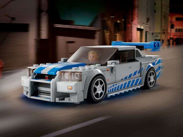 Конструктор LEGO Speed Champions 76917 Fast 2 Furious Nissan Skyline GT-R (плюс кэшбэк 1144)