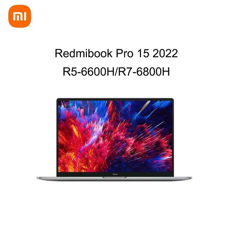 Ноутбук Redmibook Pro 15 2022 (15.6" 3.2k 90hz R5 6600h 16/512)