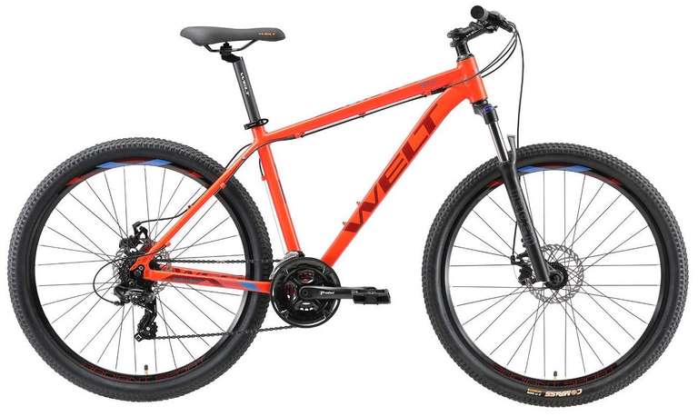 Велосипед Welt Ridge 1.0 D 27 (2022) orange 18"