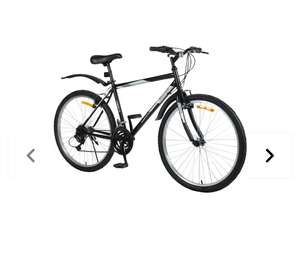 Велосипед Life 26" 18 скоростей, черно-серый, Арт. LFE26ST-M