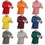 Быстросохнущая спортивная футболка с длинным рукавом TacVasen (S-XL, 21 цвет)