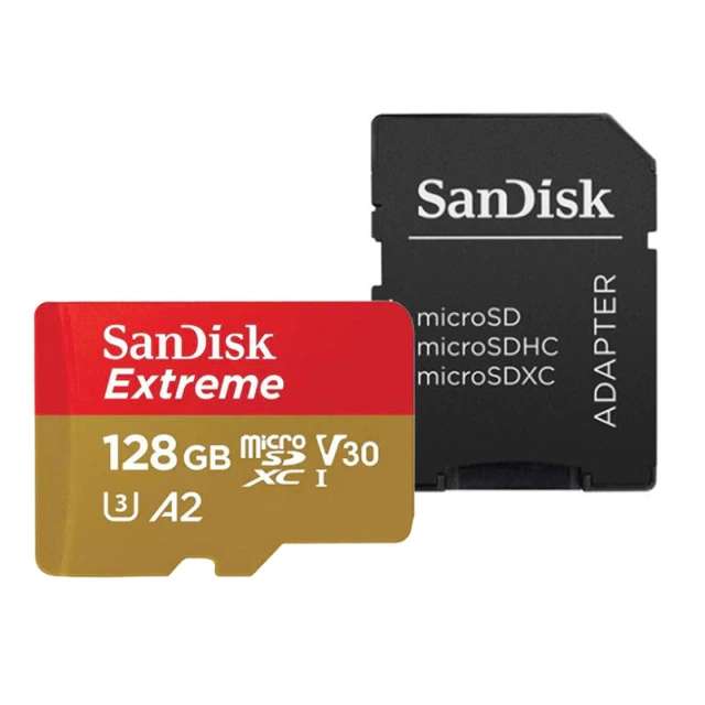 Micro SD карта памяти SanDisk 128 Гб
