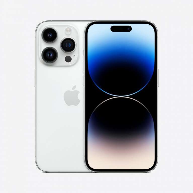 [Краснодар и др] Смартфон Apple iPhone 14 Pro 128 Gb Silver + 28000 бонусов для новых пользователей