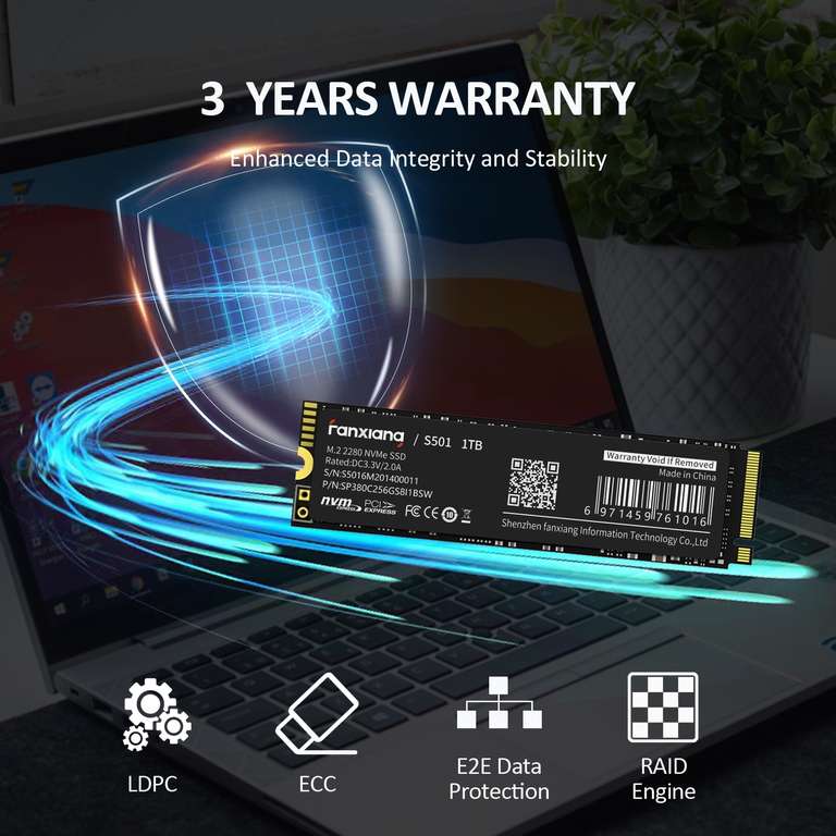 Fanxiang M2 SSD NVMe 1 TB