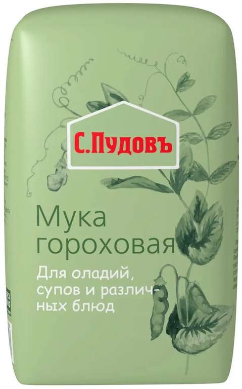 Мука гороховая С. Пудовъ, 400 г