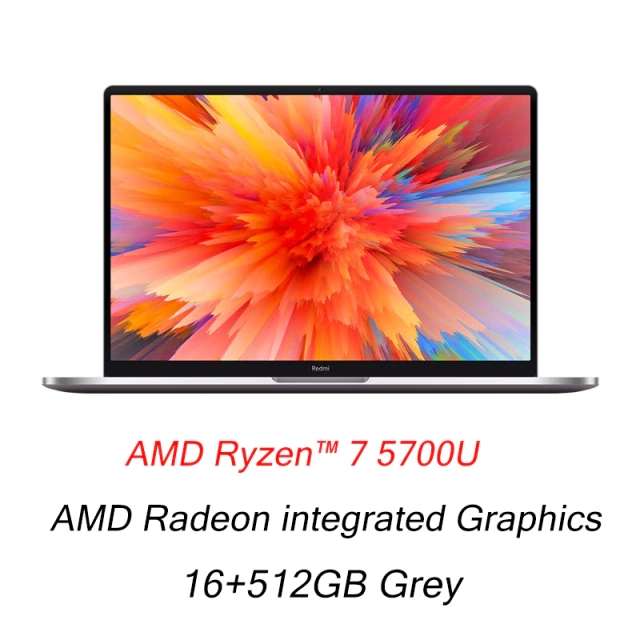 Ноутбук RedmiBook Pro 14" Ryzen 5700U 2,5K Retina 16 ГБ + 512 ГБ