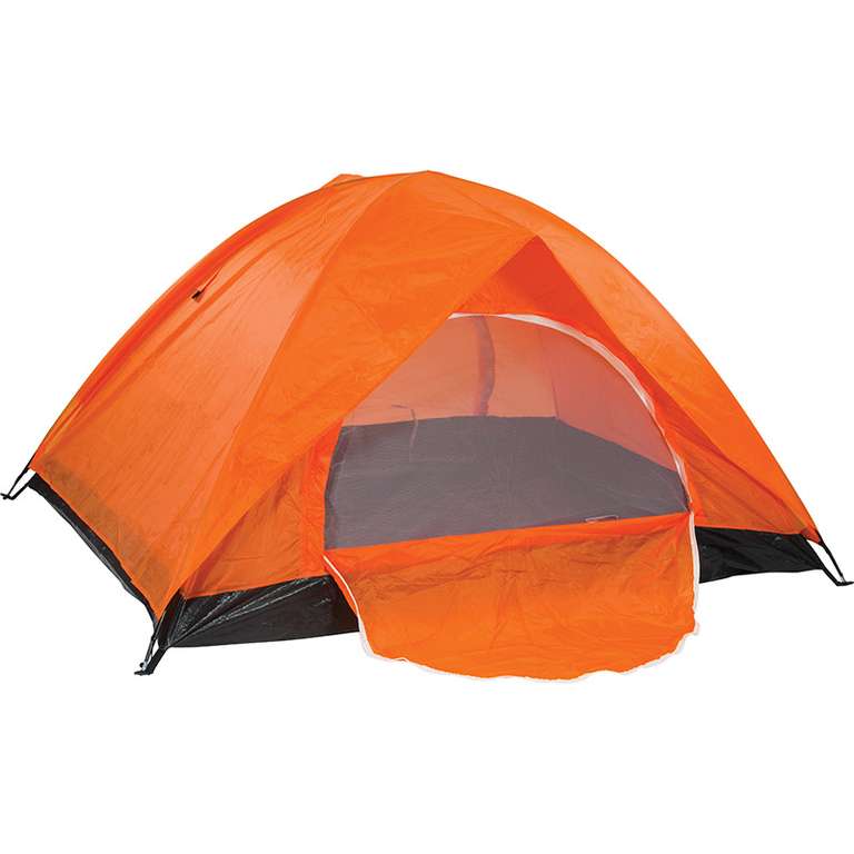 Палатка Ecos Pico, кемпинговая, 3 места, москитная сетка, цвет оранжевый