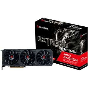 Видеокарта BIOSTAR Radeon RX 6700 XT 12288Mb EXTREME GAMING (VA67T6TML9)