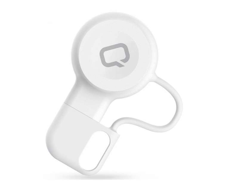 Беспроводное зарядное устройство Qumo PowerAid Qi для Apple Watch White