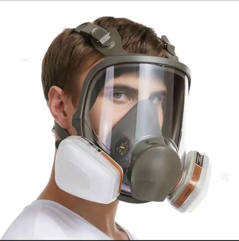 Противотуманная газовая маска промышленный респиратор 6800