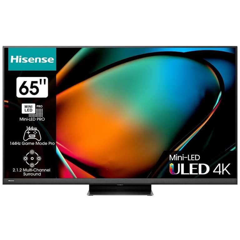 4K Телевизор Hisense 65U8KQ, 65"(165 см), SmartTV + 72% бонусами (114к)