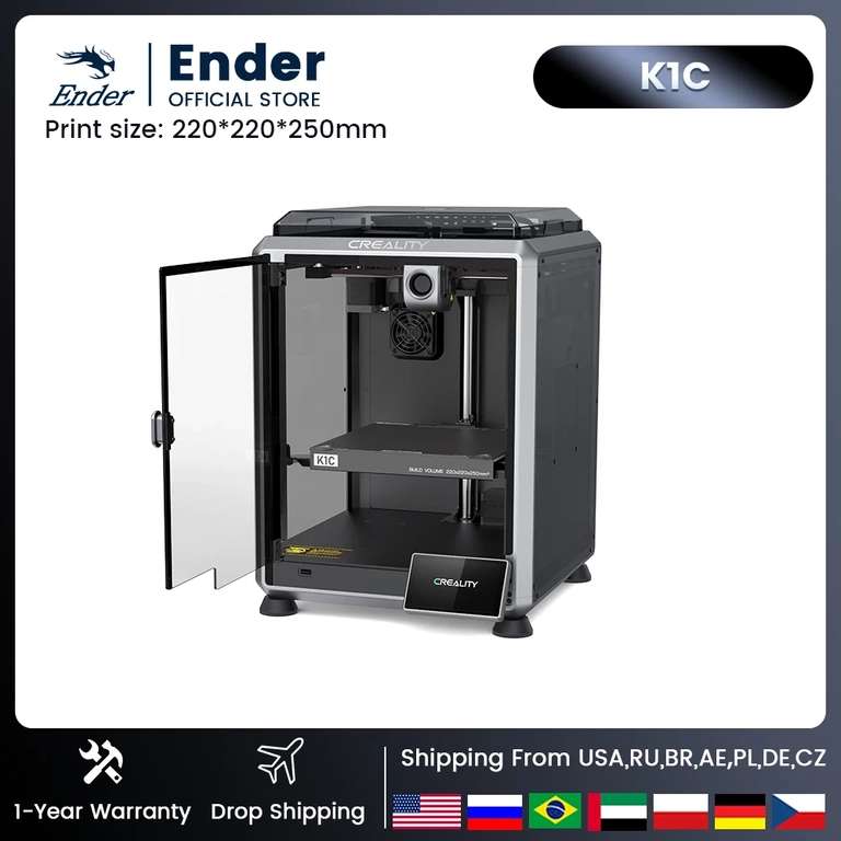 Скоростной 3D принтер Creality k1c