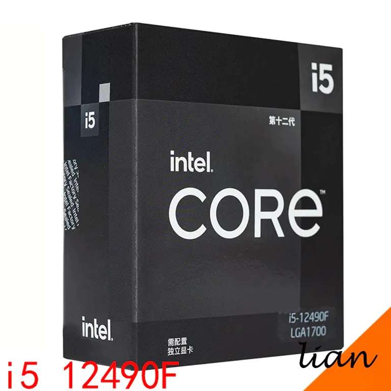 Новый процессор Intel Core i5-12490F (QIWI 12.975₽)