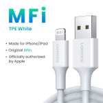 UGREEN MFi USB для Lightning Кабель для iPhone 2.4A MFI Ugreen