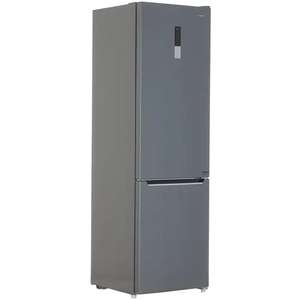 Nofrost холодильник DEXP RF-CN350DMG/SI 203 см, инвертор, эф. объем 351л, серебристый