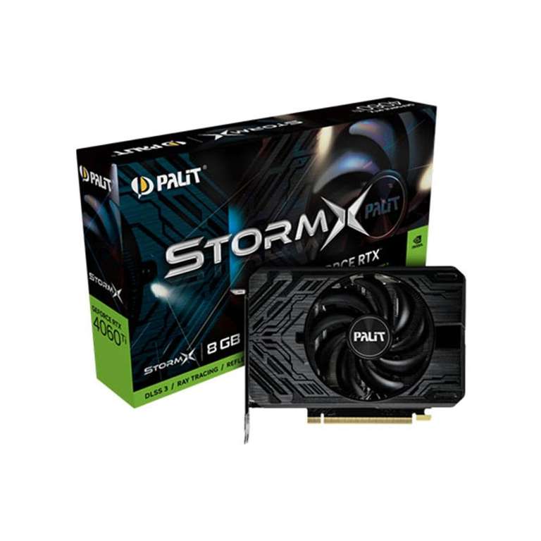 Видеокарта PCI-E 4.0 RTX4060 STORMX NV RTX4060 8Gb 128 (с WB Кошельком, Продавец Ситилинк)