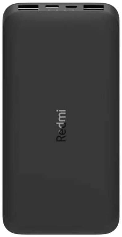 Портативный аккумулятор Xiaomi Redmi Power Bank с кабелем, 10000
