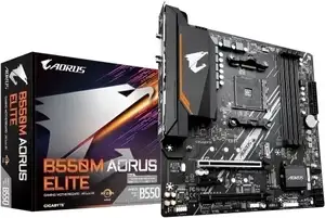 Материнская плата Gigabyte B550M AORUS Elite DDR4 AM4 128GB (Рекомендуемый чип AMD 5600x 5600G) (из-за рубежа)