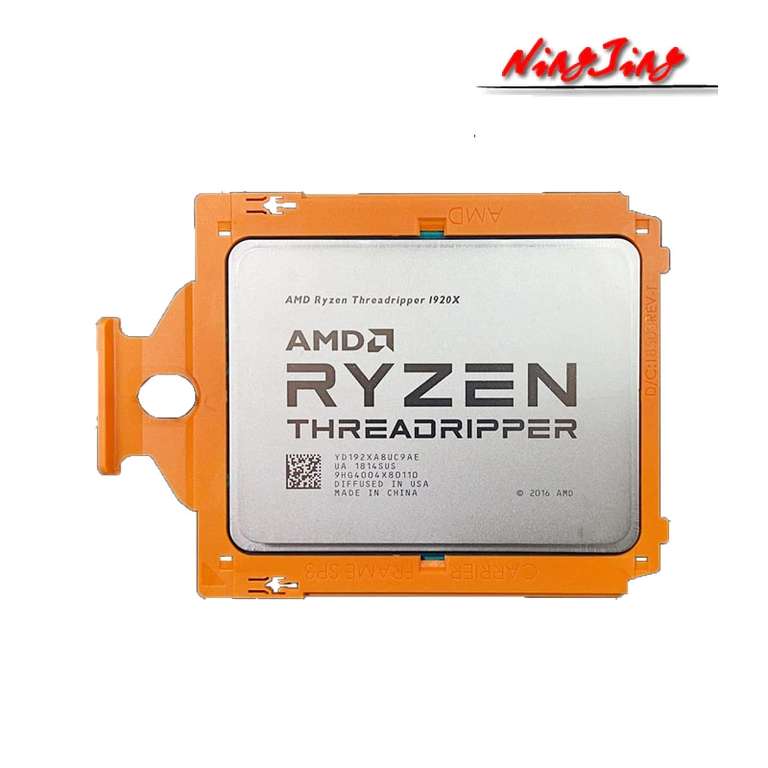 Процессор AMD Ryzen 1920X, 3.5 ГГц, 12-ядерный, OEM