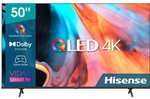 Телевизор Hisense 50E7HQ, 50", 3840x2160, QLED, Smart TV