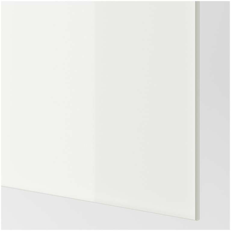 Горизонтальная панель ИКЕА ФЭРВИК 4 панели для рамы раздвижной дверцы 100x236 см, 4 шт., белый