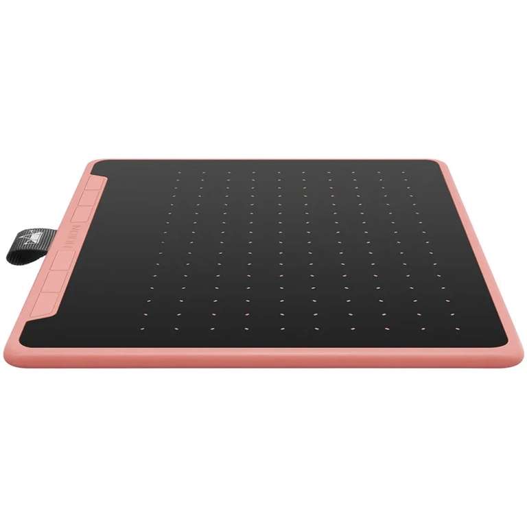 Графический планшет HUION Inspiroy RTS-300 (7.4", 5080 lpi, 8192 уровня, 300 т/с, Type-C) + в розовом цвете
